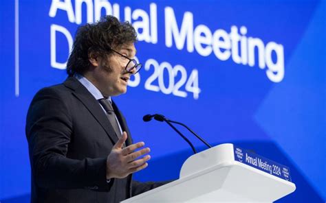 javier milei speech to wef